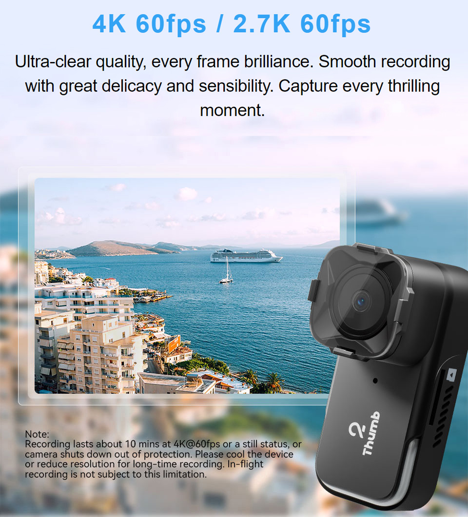 Runcam Camera - Новая версия RunCam Thumb 2 4K