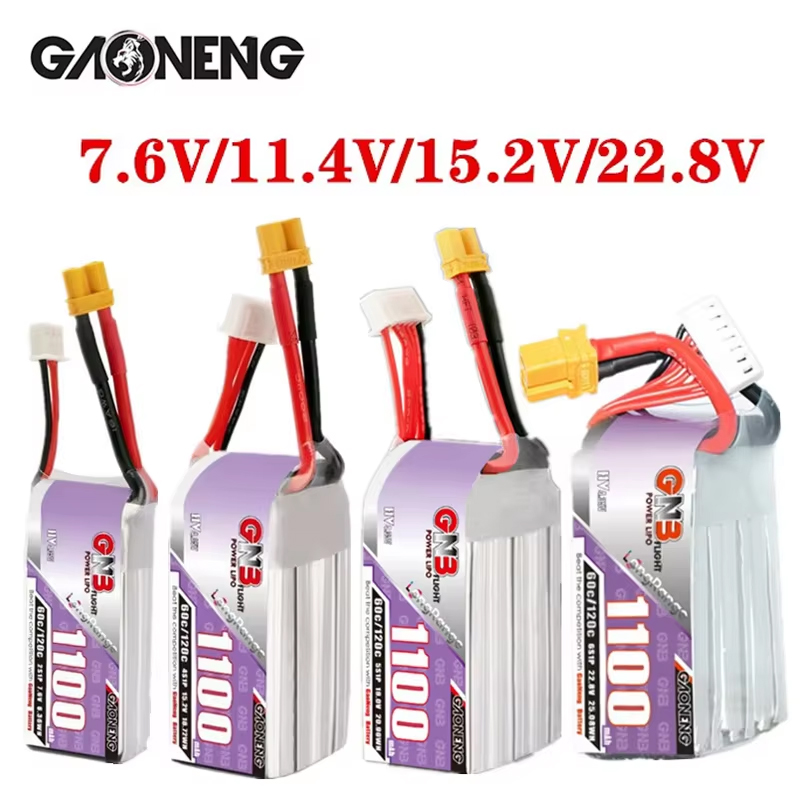 Lipo Battery 6S - GNB 1100 мАч 2S 3S 4S