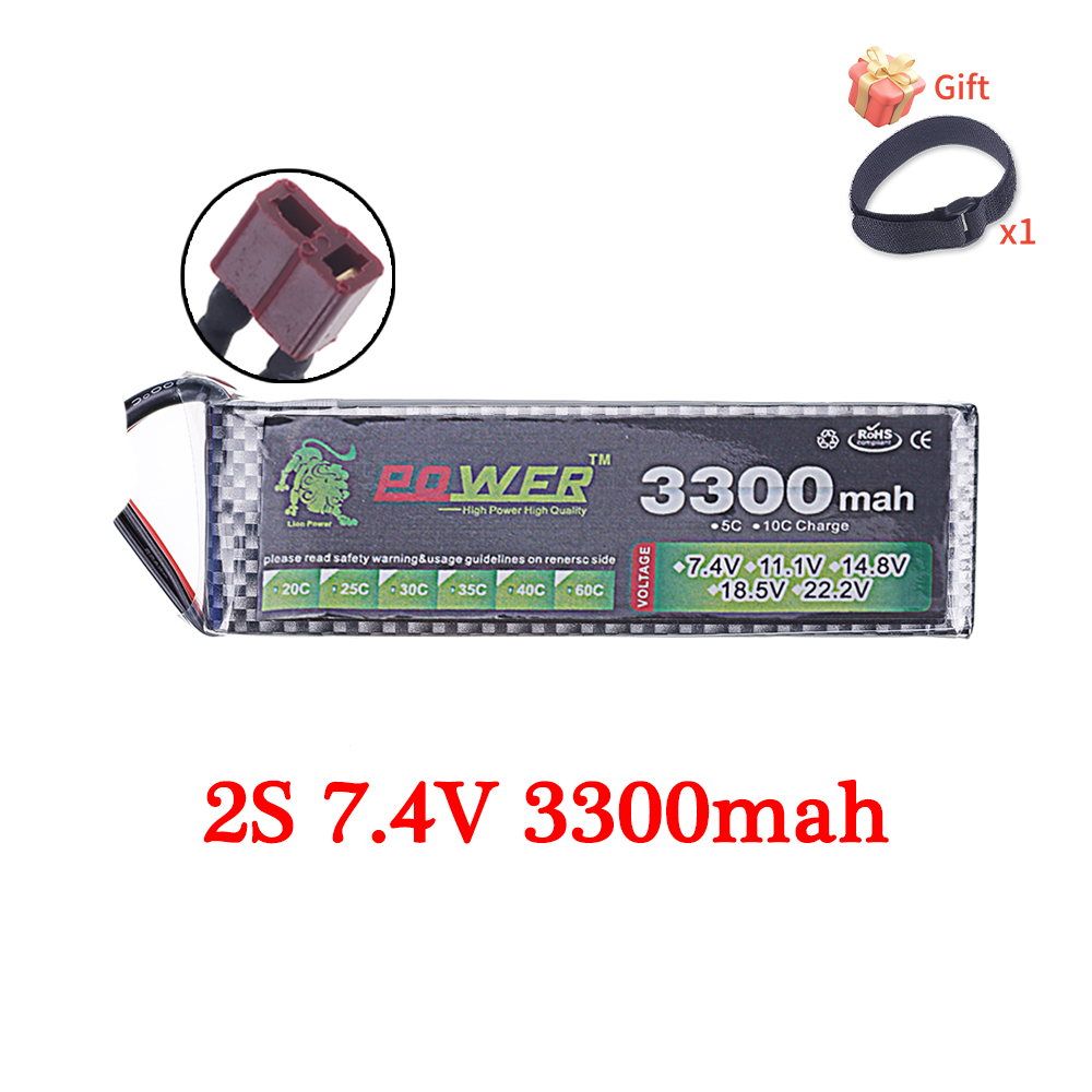 60C Lipo аккумулятор 3300 мАч  – обзор и цена Lipo Battery 6S