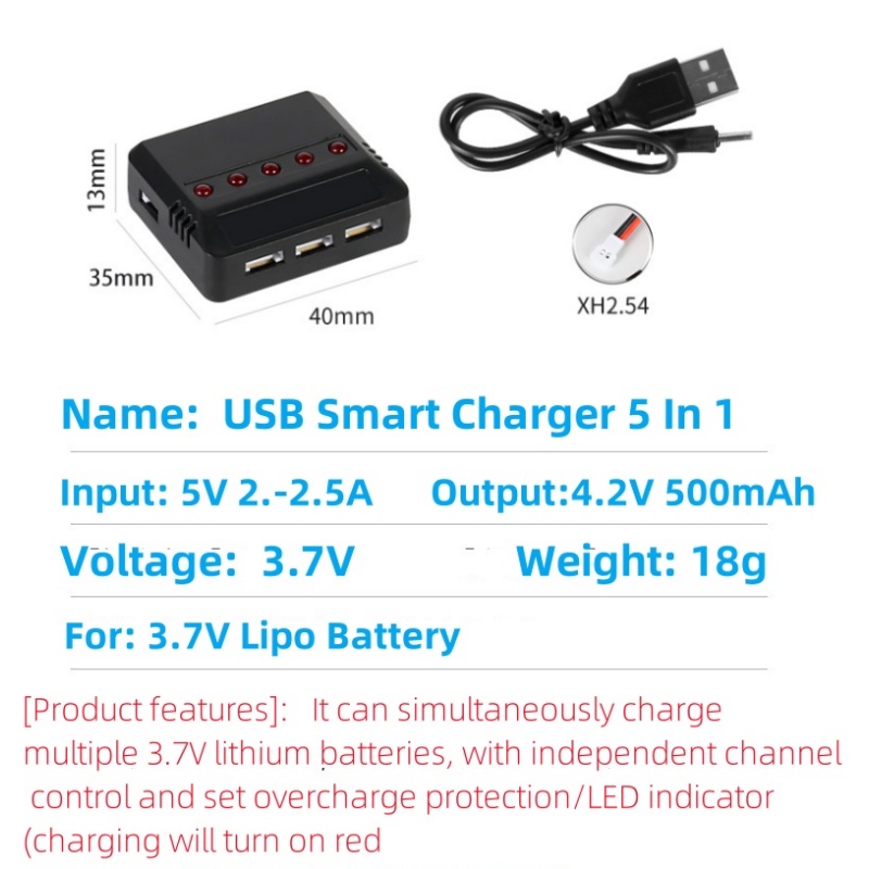 Syma X5HW X5HC X5C X5SW 3,7 В  – обзор и цена Balance Charger Rc