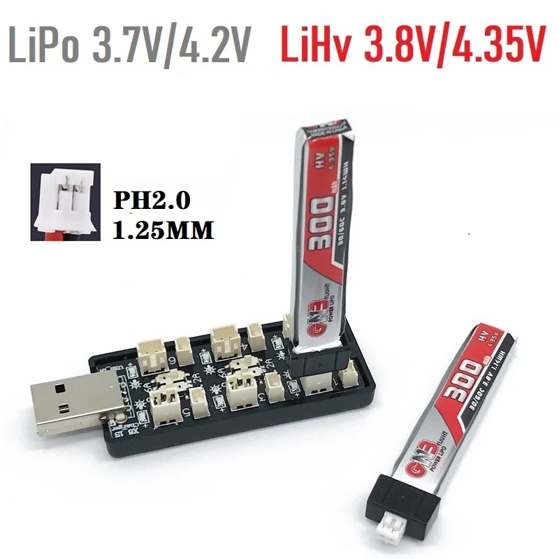 6CH USB 1S LiPo/LiHv 3,7 В/4,2 – обзор и цена Balance Charger Rc