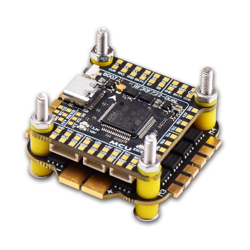 ABUM-F7 FC&ESC FPV-стек: полет – обзор и цена 4 In 1 Esc