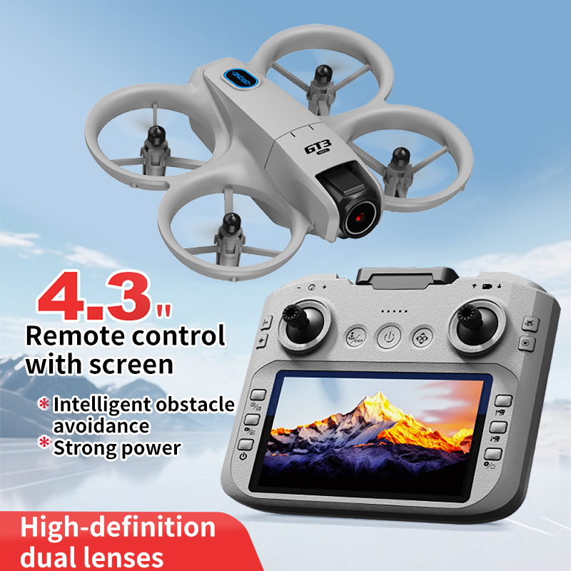 Новый мини-дрон GT3 с экраном  – обзор и цена Drone With Camera