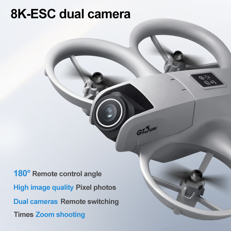 Новый мини-дрон GT3 с экраном  – обзор и цена Drone With Camera